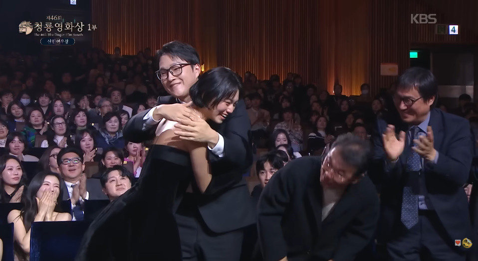 신인여우상을 수상한 김도연 / KBS