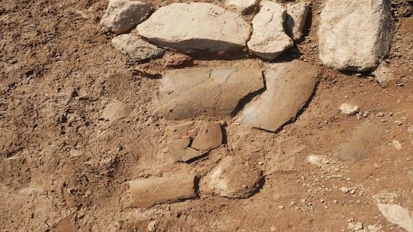 후백제기와발견 / 군산시