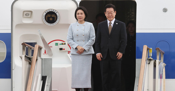 이재명 대통령과 김혜경 여사 / 뉴스1