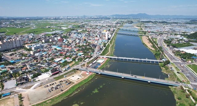 남평강변도시 일대