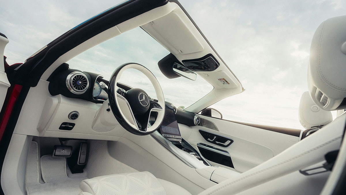 디 올 뉴 메르세데스-마이바흐 SL의 실내. / 메르세데스-벤츠 코리아