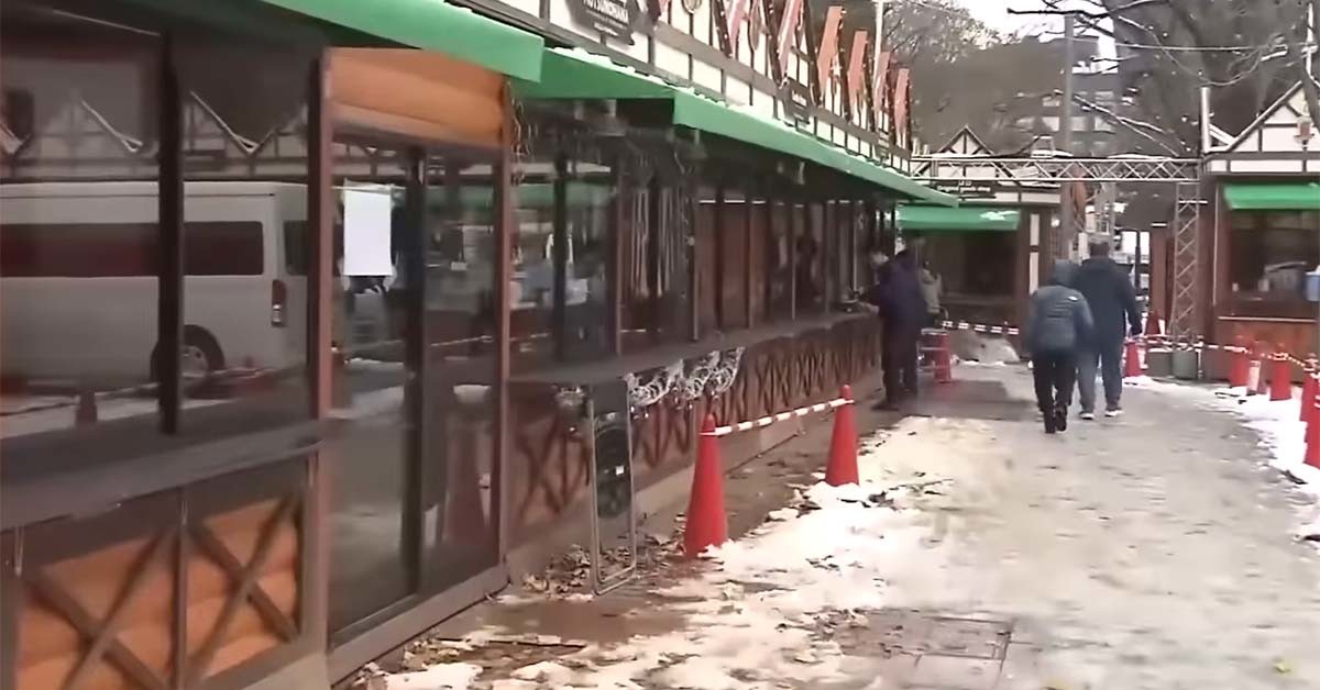 일본 관광지 풍경. / '홋카이도 뉴스 UHB' 유튜브 영상 캡처