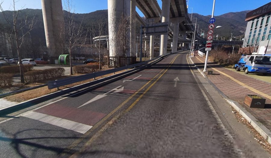 대구시 수성구 파동교 확장공사 전. / 이하 대구시 제공