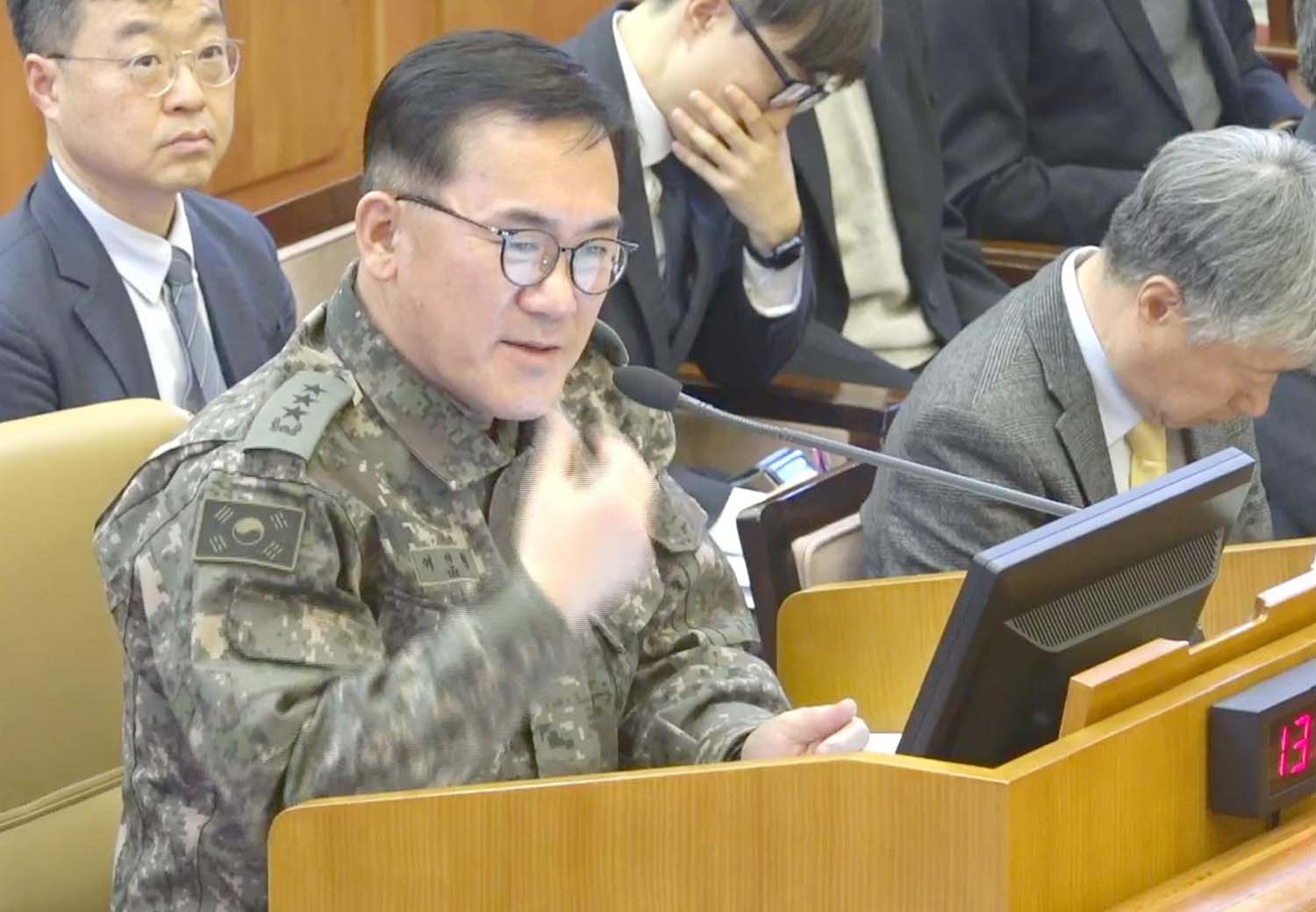 여인형 전 국군방첩사령관 / 헌법재판소