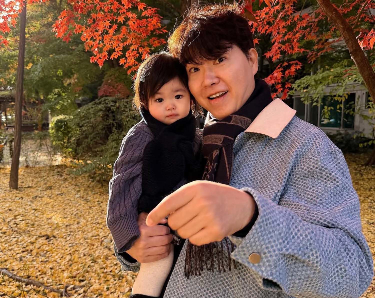 박수홍과 그의 달 재이 / 박수홍 인스타그램