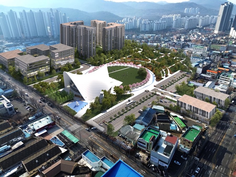 대구교도소 후적지 개발 조감도. / 대구 달성군 제공