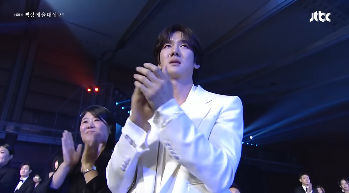 이순재 특별무대에 눈물을 흘린 유연석 / JTBC