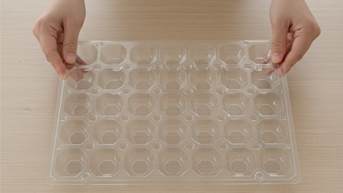 계란판 뚜껑. 기사 내용을 바탕으로 AI가 생성한 자료사진.