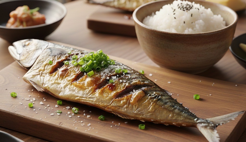 AI가 생성한 삼치구이 자료사진. 실제와 다소 차이가 있을 수 있습니다.