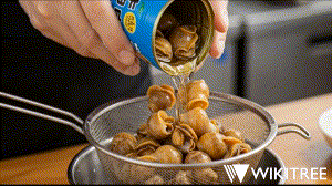 '골뱅이 통조림 속 국물의 정체는?' / 위키트리