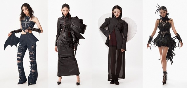 오찬, 이유림, 조아라, 하지원 작품(왼쪽부터)