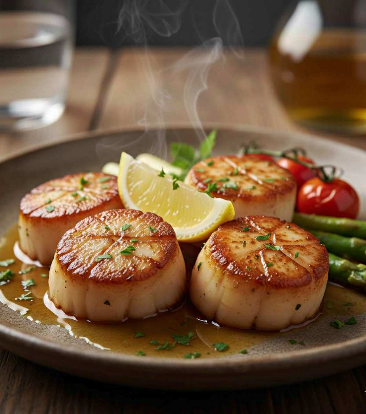 가리비 요리. 기사 내용을 바탕으로 AI가 생성한 자료사진.