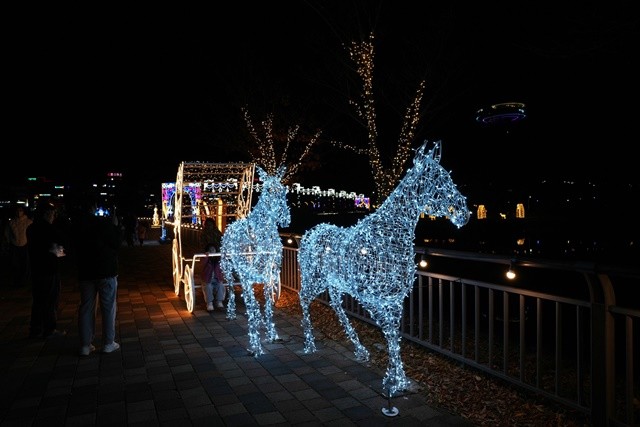 빛가람 빛정원 페스타 ‘빛의 마차’