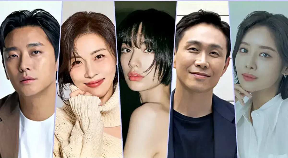 2026년 상반기 기대작 '클라이맥스' 출연 배우들. 주지훈, 하지원, 나나, 오정세 그리고 차주영. / ENA 제공