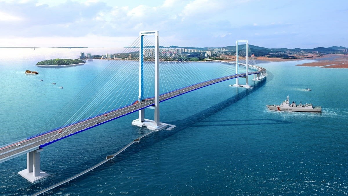 인천 제3연륙교 조감도 / 인천시