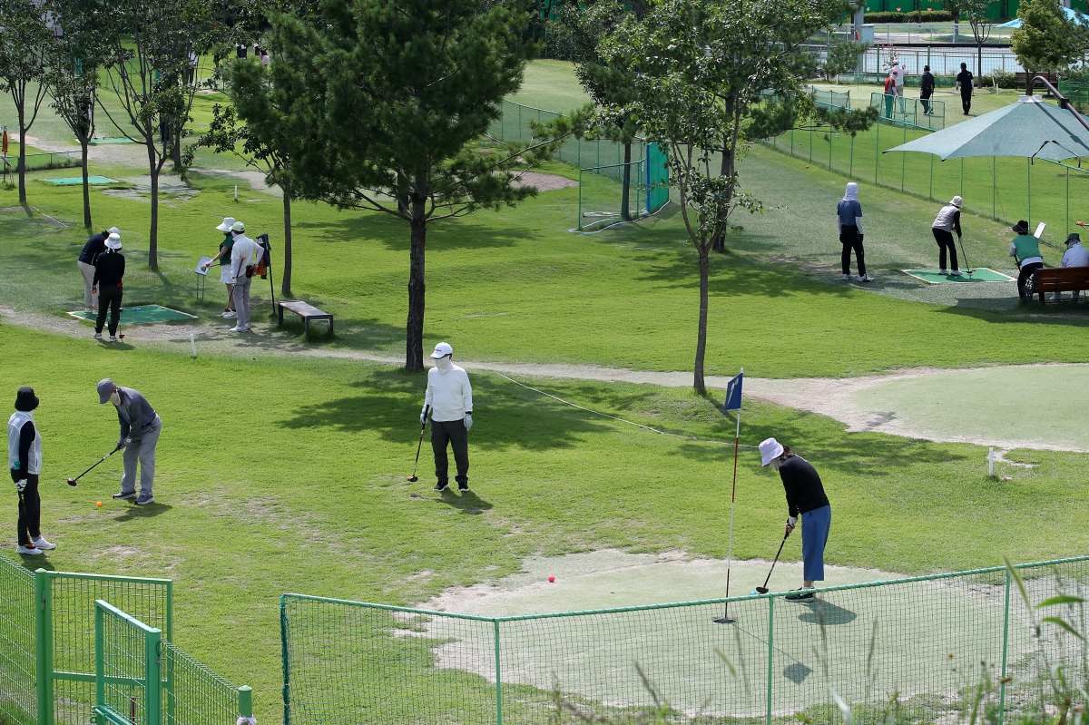 국내 한 파크골프장 모습. 자료사진. / 뉴스1