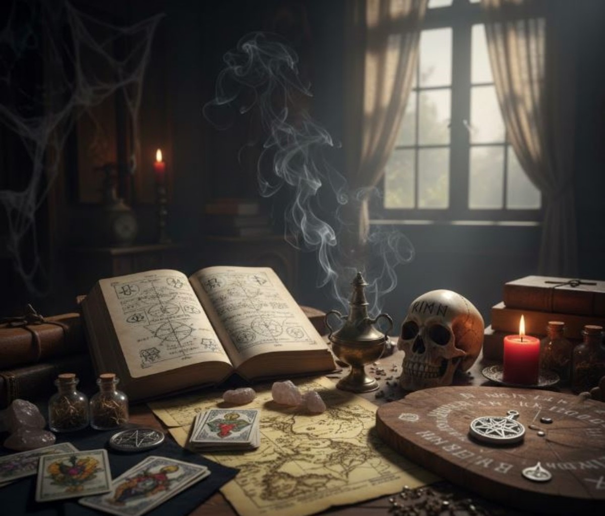 오컬트 장르 자료사진. 기사 내용을 바탕으로 AI가 생성한 자료사진.