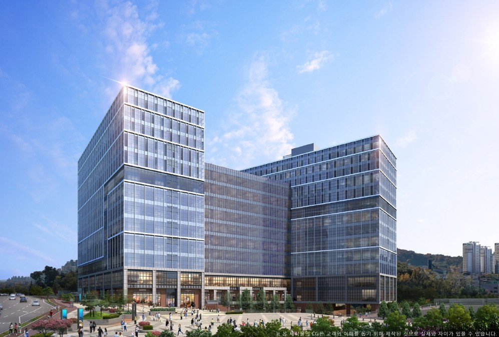 현대 테라타워 세마역 투시도. / 현대엔지니어링 제공