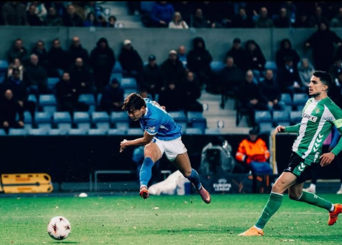 28일 오현규는 세게카 아레나에서 열린 2025-26 유로파리그 리그페이즈 5라운드 FC 바젤전에 선발 출전해 전반 14분 선제골을 터뜨렸다. / 오현규 인스타그램