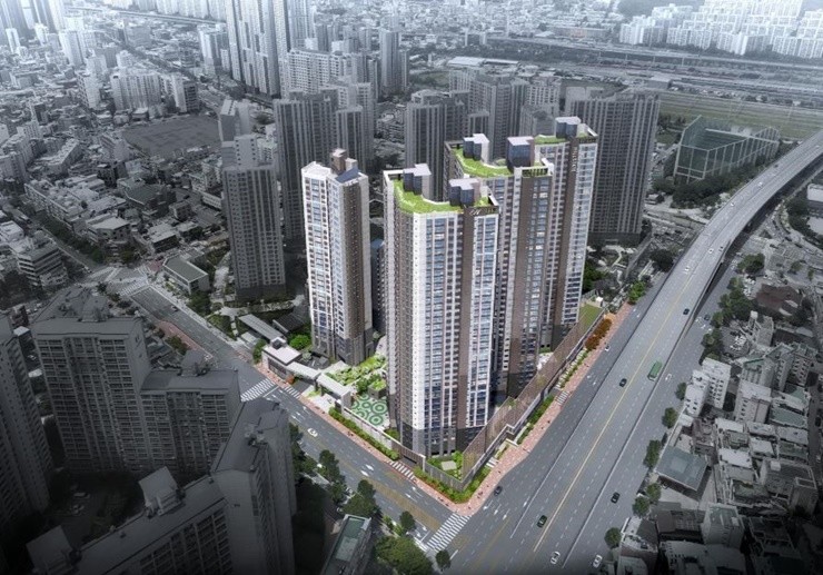 서울 및 수도권 주요 지역이 10.15 부동산 규제로 규제지역으로 묶이면서, 갈 곳을 잃은 유동 자금과 관심이 비규제지역인 부산으로 몰리는 ‘풍선효과’가 나타나고 있다. / 사진제공=현대건설