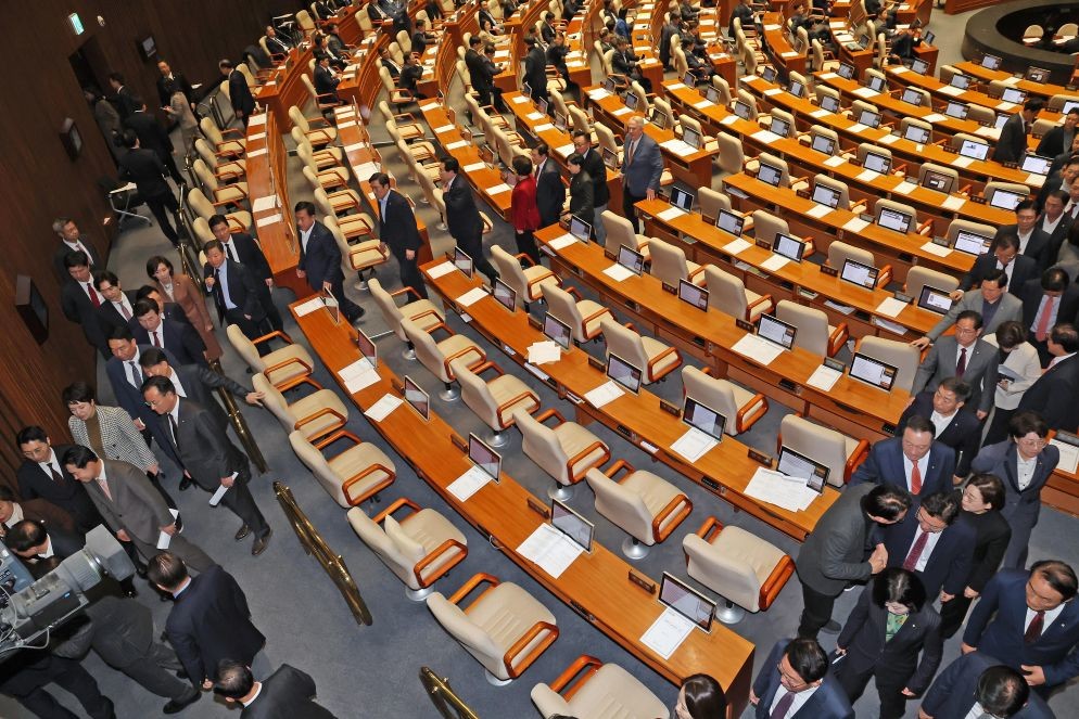 더불어민주당 세종시당 “추경호 체포동의안 가결, 국민의힘에 대한 심판의 시작” / 뉴스1