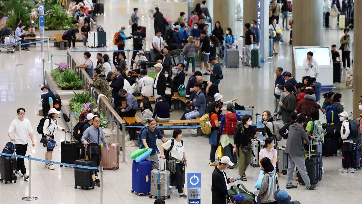 인천국제공항 1터미널 / 뉴스1