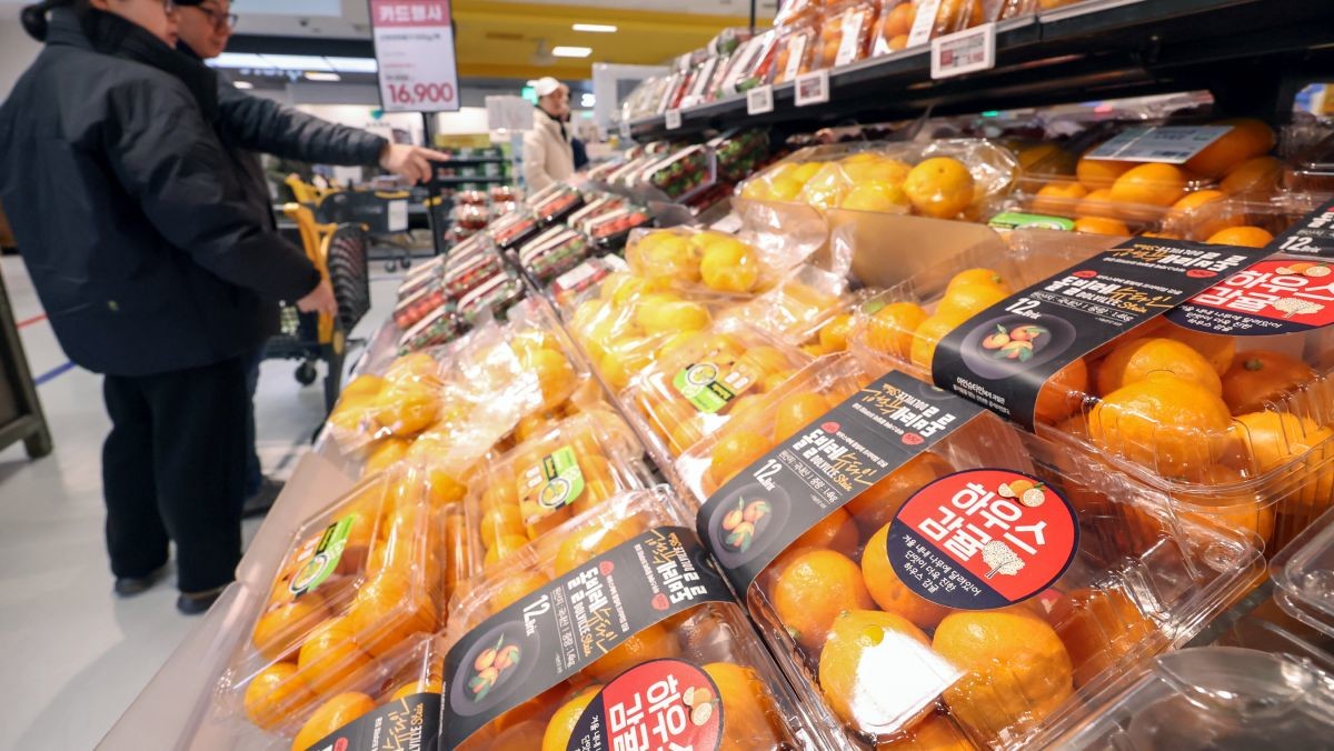 마트에서 장을 보는 시민 / 뉴스1