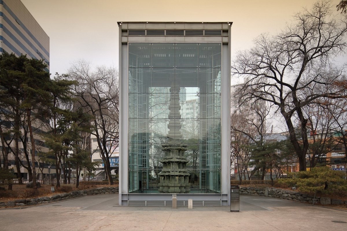 서울 원각사지 십층석탑 전경 / 국가유산청 제공