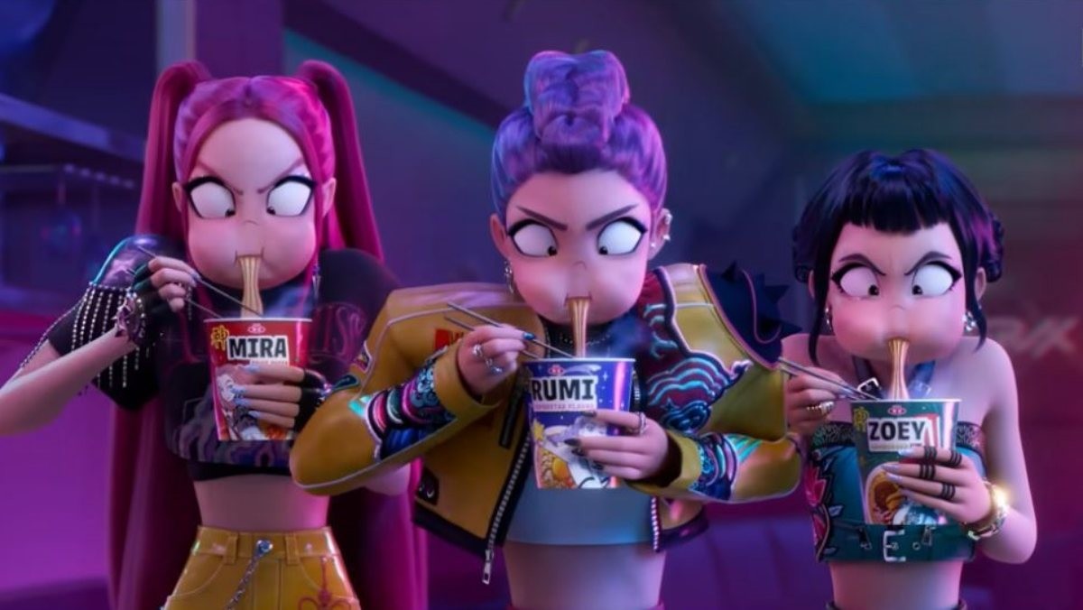 넷플릭스 애니메이션 영화 '케이팝 데몬 헌터스' 공식 예고편 중 일부. / 유튜브 'Netflix Korea 넷플릭스 코리아'