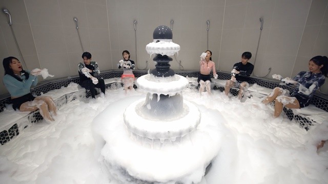 완도해양치유센터(해조류 거품 테라피)