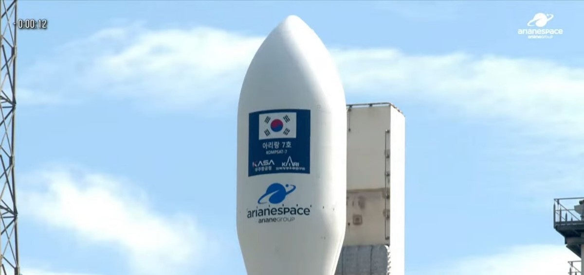 초고해상도 광학위성아리랑위성 7호 / 유튜브 '한국항공우주연구원 KARI TV' 캡처