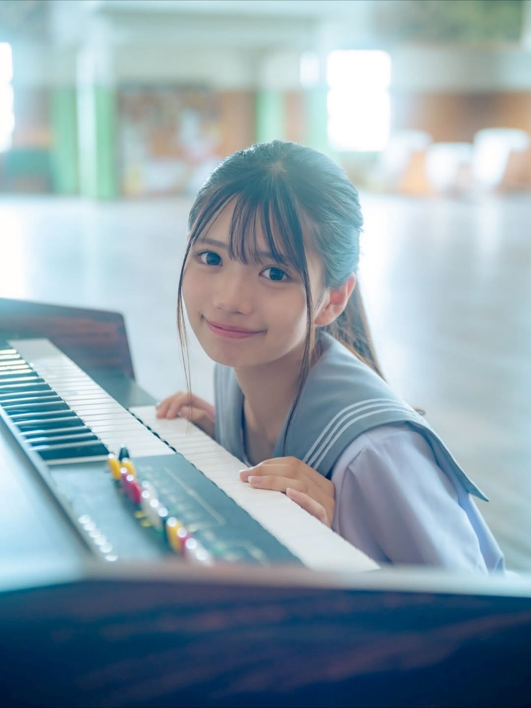 일본에서 가장 귀여운 여고생으로 뽑힌 난리양. / 난리양 인스타그램