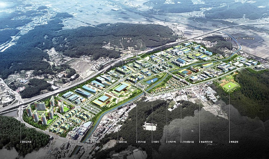 스탠턴 산업단지 조감도