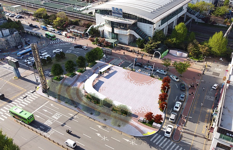 조성 후 조감도