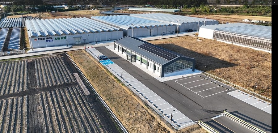 영천시 북안면 아열대 스마트팜단지 전경.  / 영천시 제공