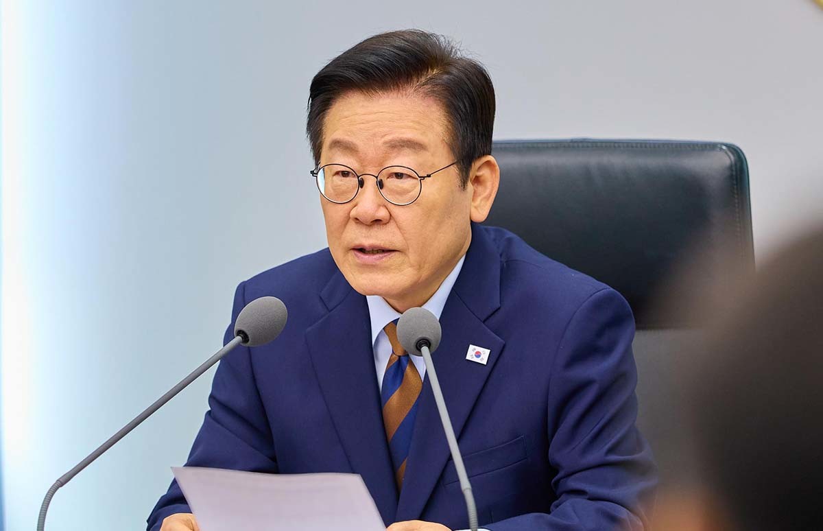 이재명 대통령이 11월 27일 서울 용산 대통령실 청사에서 열린 수석보좌관회의에서 발언하고 있다. / 대통령실 제공