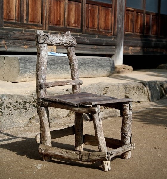 법정스님 ‘빠삐용 의자’