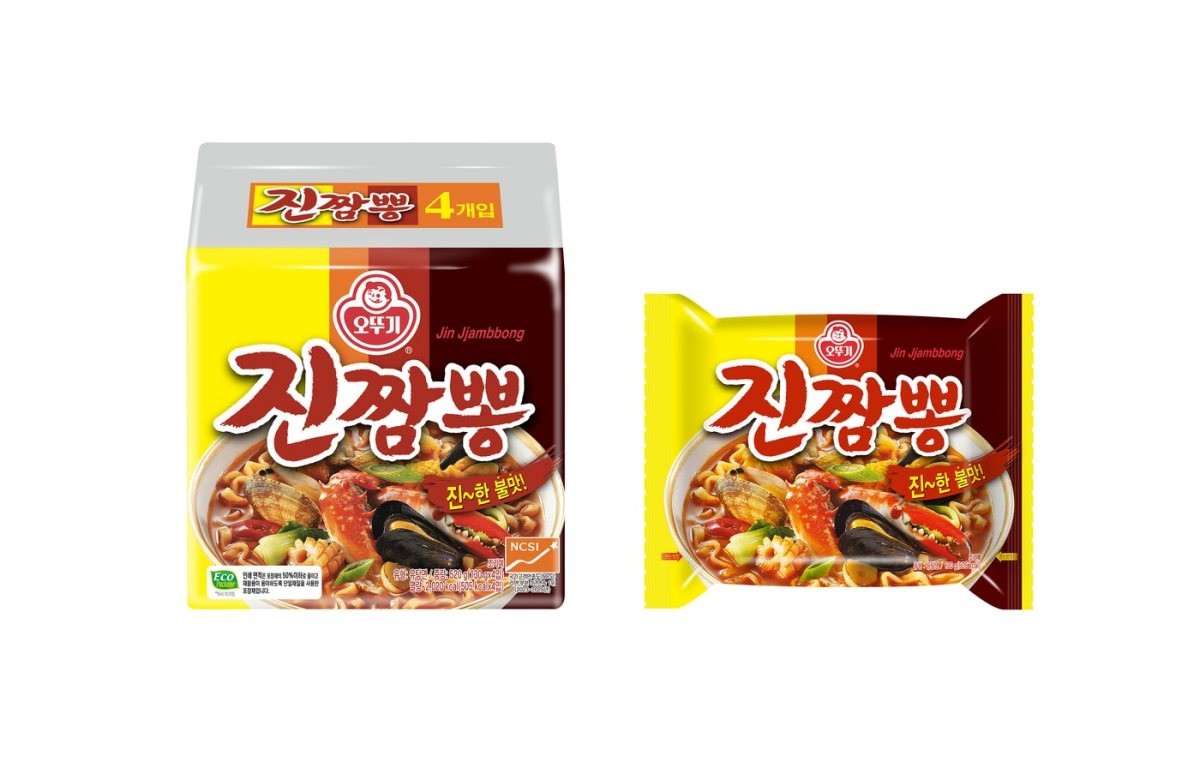 오뚜기 진짬뽕 출시 10주년 기념 리뉴얼. / 오뚜기 제공