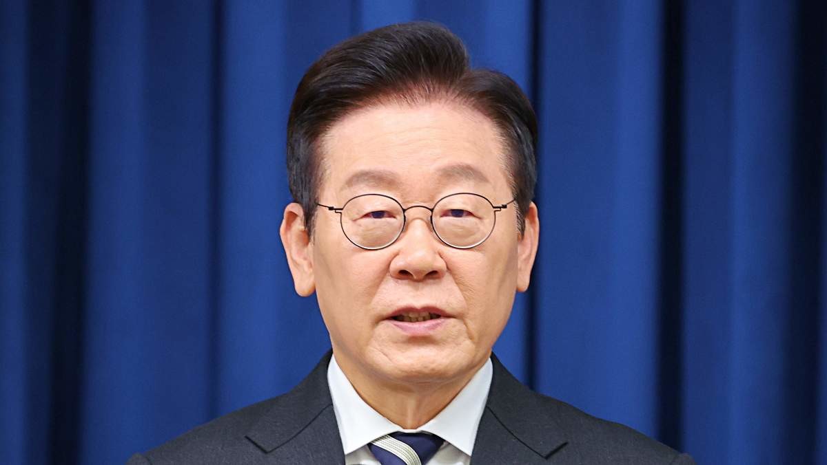 이재명 대통령이 3일 서울 용산 대통령실 청사에서 ‘빛의 혁명 1주년, 대통령 대국민 특별성명’을 발표했다. / 뉴스1