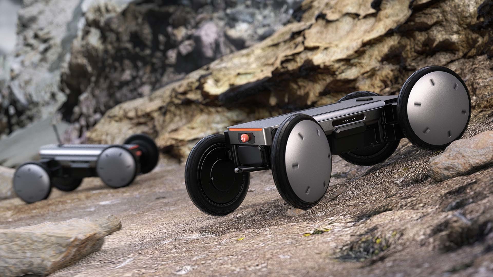 험지에서 작동중인 모베드. / 현대자동차그룹