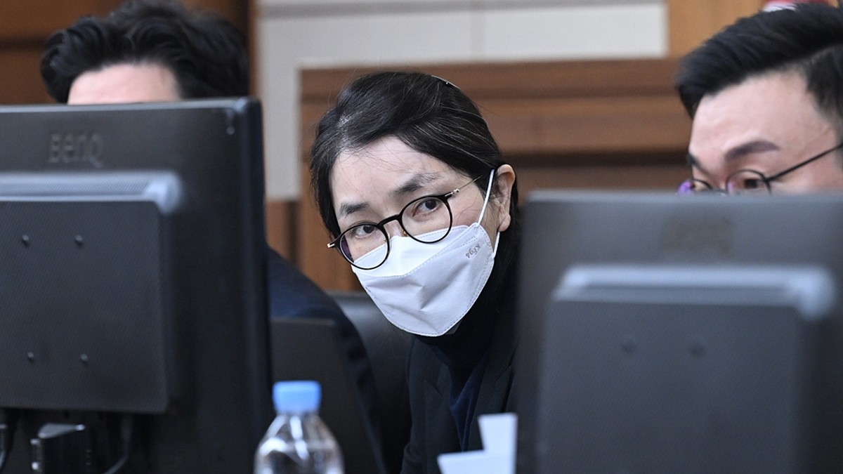 3일 결심공판에 출석한 김건희 여사 / 뉴스1