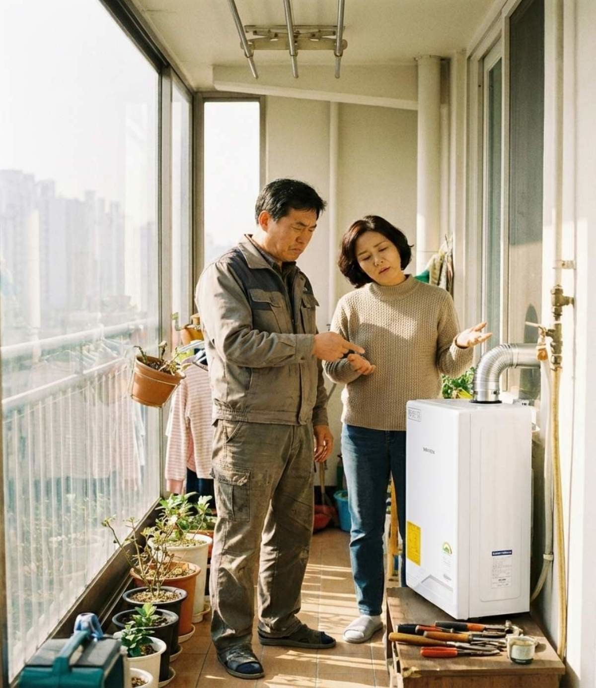 '겨울철 난방비 걱정이 커지는데...'. 자료 사진.