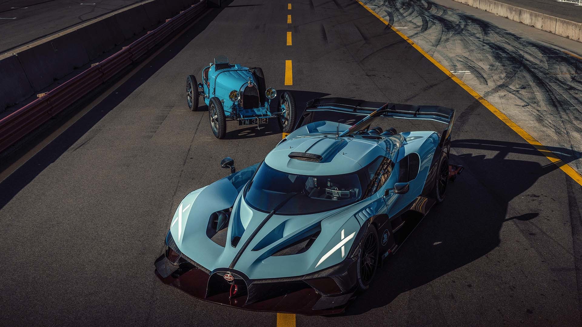 부가티 타입 35(위)와 볼리드(아래). / 부가티