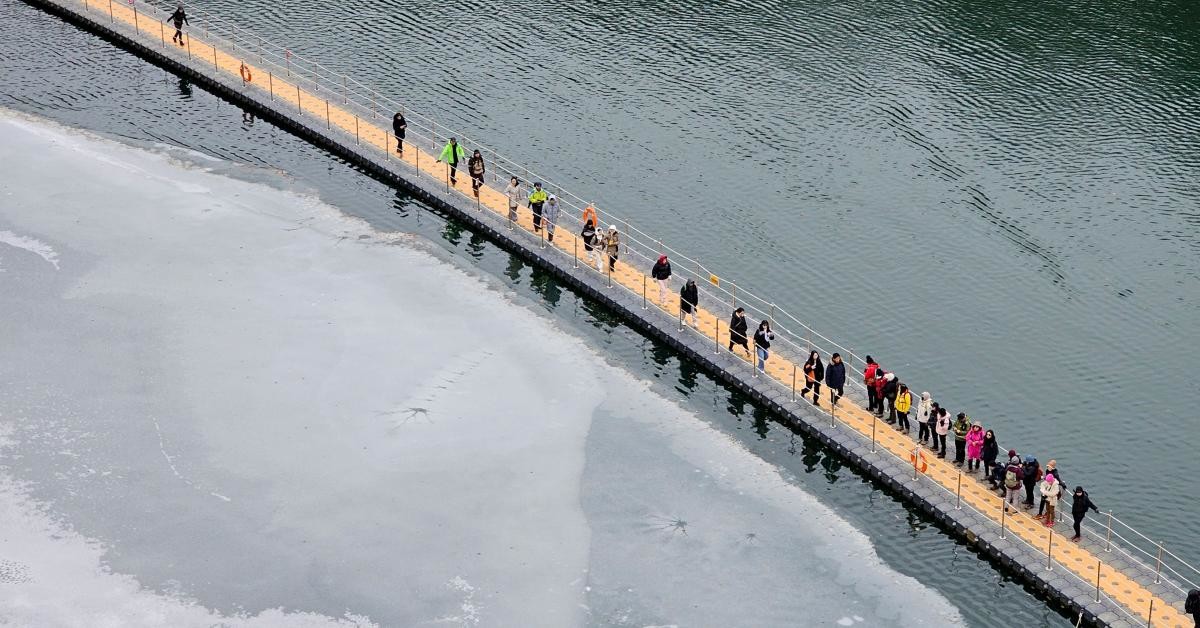 한탄강 물윗길. / 연합뉴스