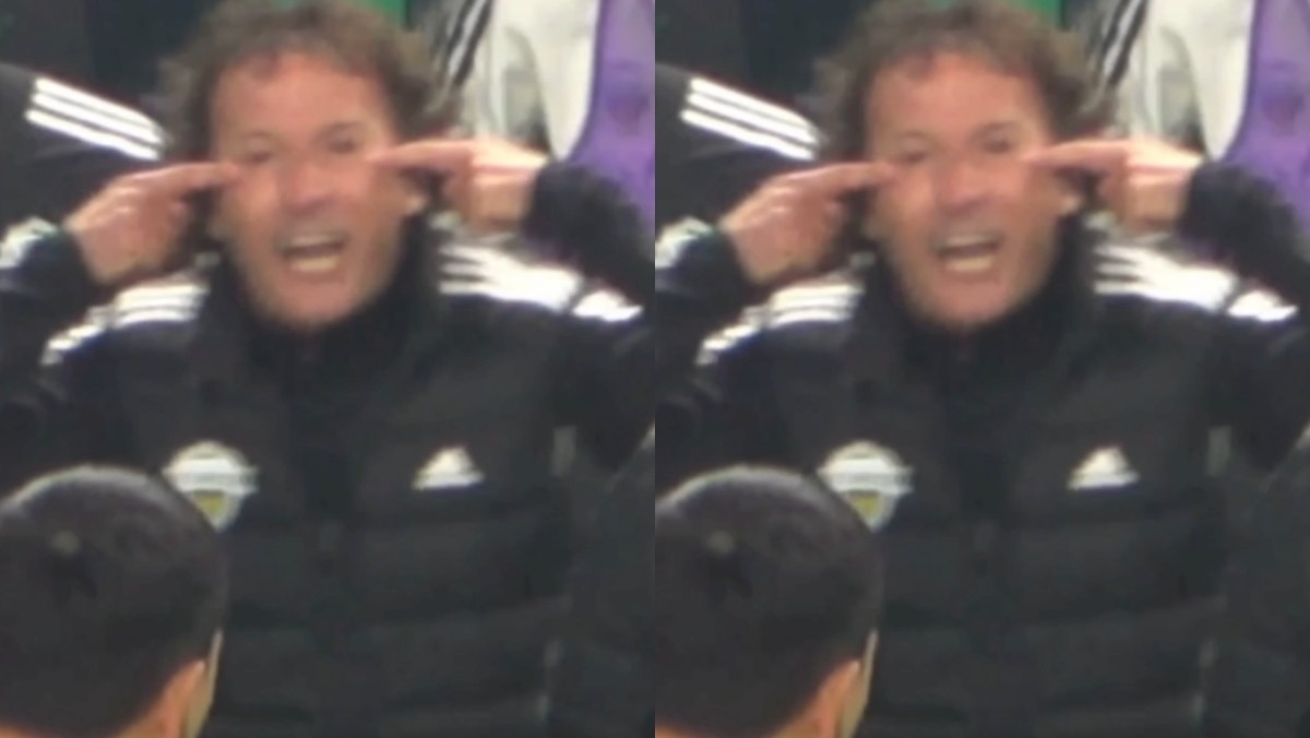 당시 타노스 코치 제스처 / 당시 경기 영상