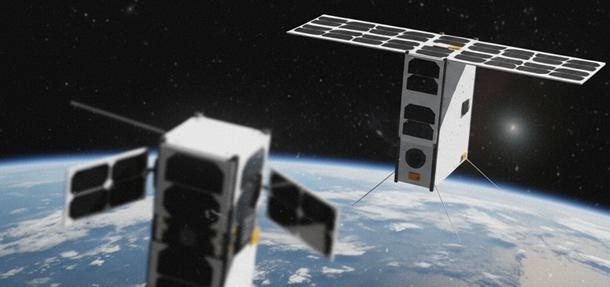 우주환경감시를 위한 GAIMSat-1의 임무 상상도