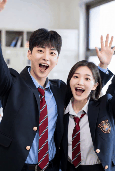 '고교 졸업생 전원에 80만원 지급하는 동해시'. 시각적 재미를 위해 AI로 구현한 단순 자료 움짤.