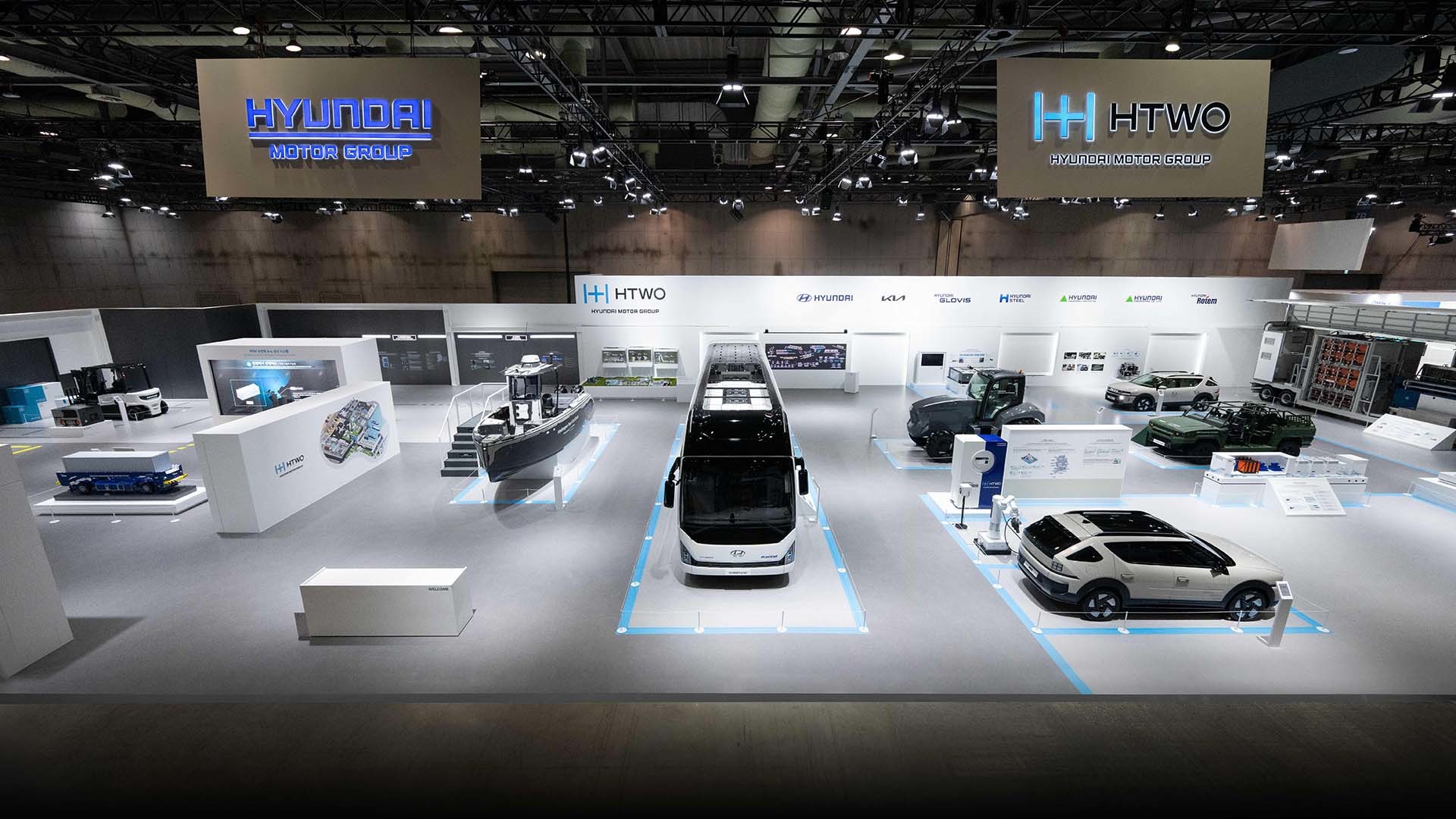 WHE 현대자동차그룹 전시장. / 현대자동차그룹