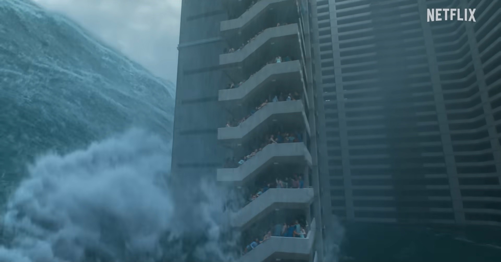 '대홍수' 메인 예고편 일부. / 유튜브 'Netflix Korea 넷플릭스 코리아'