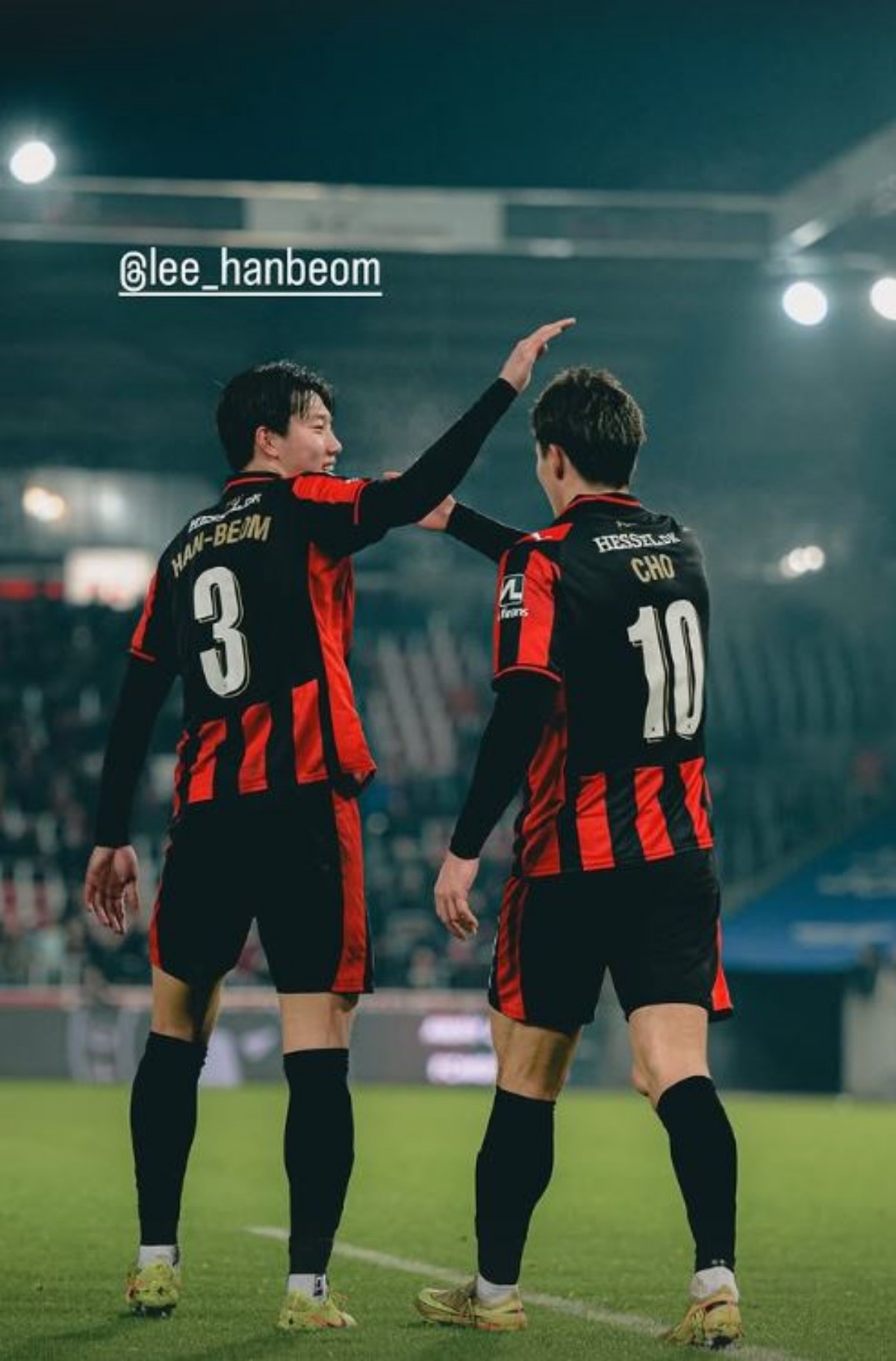 조규성과 이한범 / 조규성 인스타그램